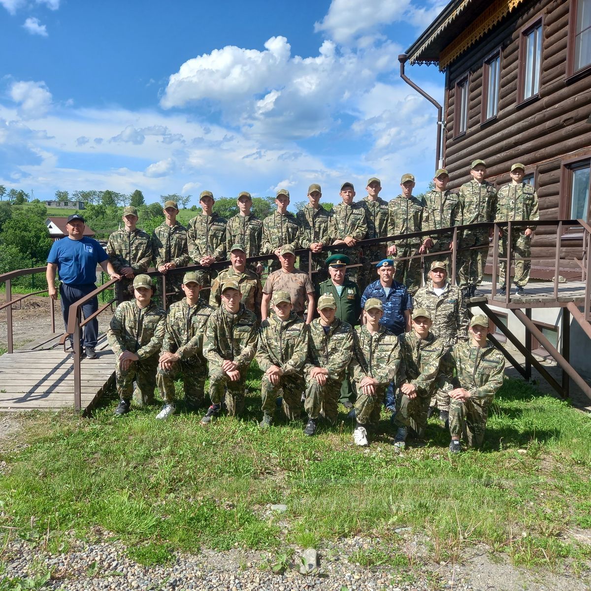 Учебные сборы по основам начальной военной подготовки в учебно-методическом центре «Авангард22».