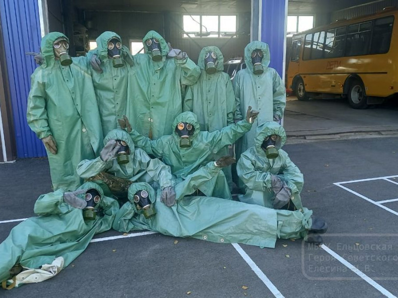 Учебные сборы по основам начальной военной подготовки в учебно-методическом центре «Авангард22».