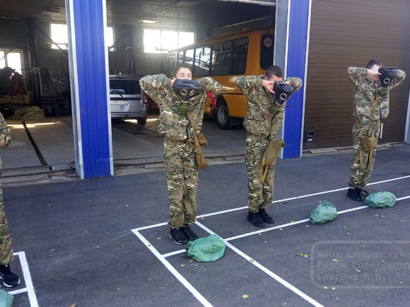 Учебные сборы по основам начальной военной подготовки в учебно-методическом центре «Авангард22».