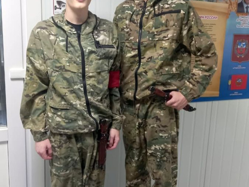 Учебные сборы по основам начальной военной подготовки в учебно-методическом центре «Авангард22».